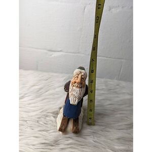 David Frykman‎ 1998 DF 1325 Santa On Skis Unique Holiday Christmas Figure